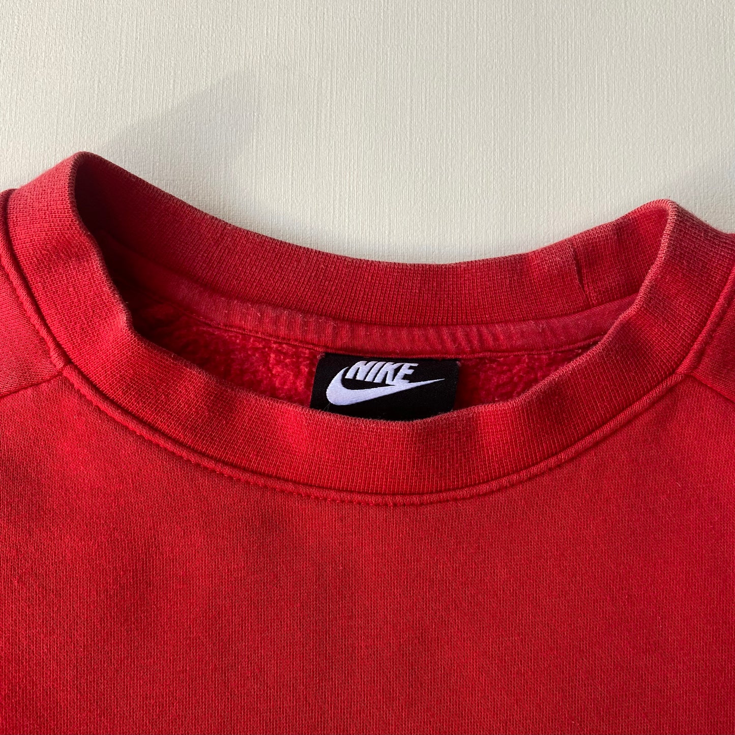 Pull Nike, rouge, M oversize