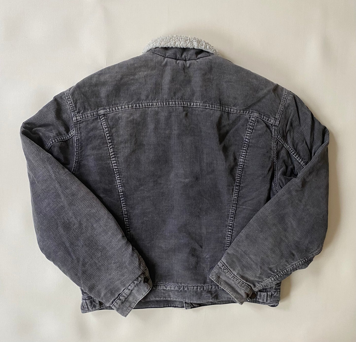 Veste velours côtelé polaire Levi's, gris, L