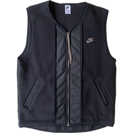 Veste polaire sans manches Nike, noir, M oversize