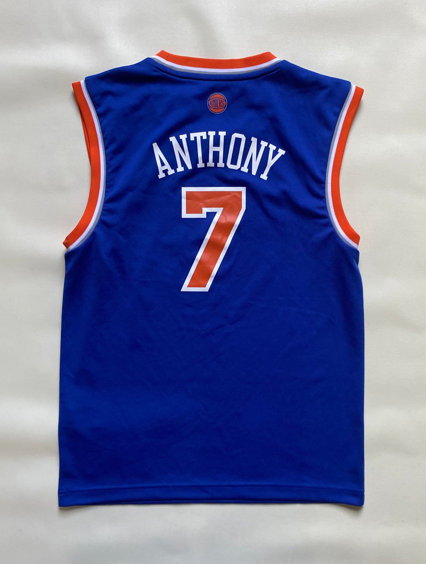 Maillot basket New York Knicks, Carmelo Anthony, bleu, S