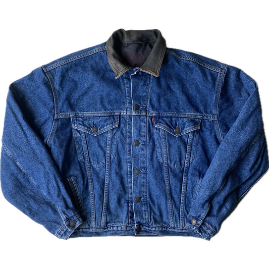 Veste jean Levi's vintage, bleu jean, L