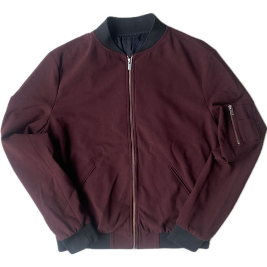 Bomber The Kooples, rouge bordeaux, M