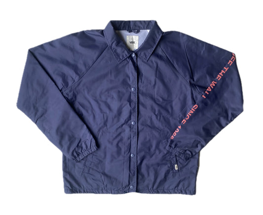 Veste coupe-vent / pluie Vans, bleu marine, S