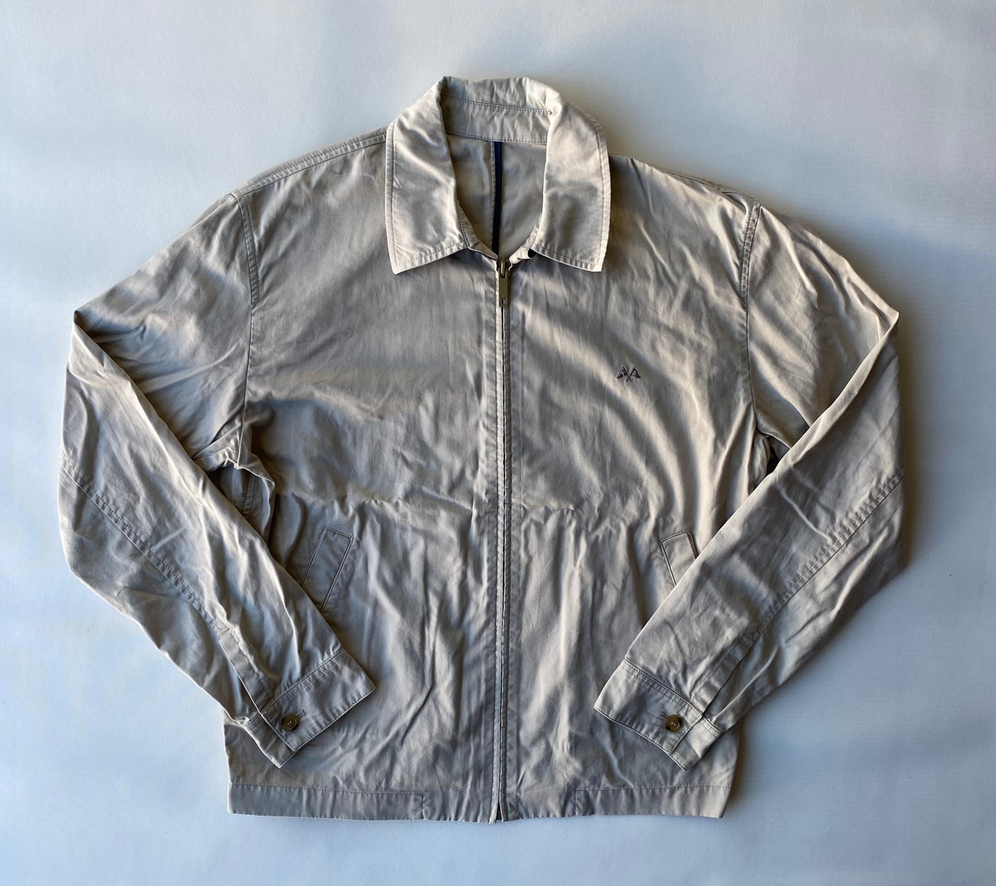 Blouson vintage Burberry, beige, L