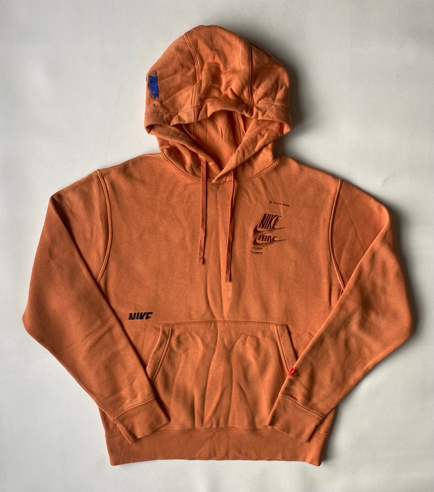 ✅ Hoodie Nike, orange rouille, L