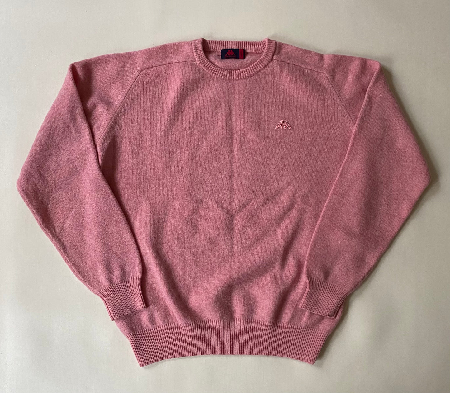 Pull laine vierge Kappa, Rose, L