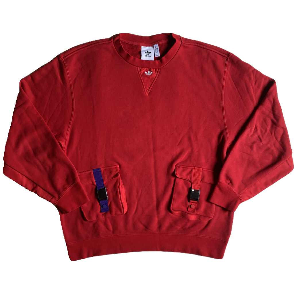 Pull Adidas, Rouge, L