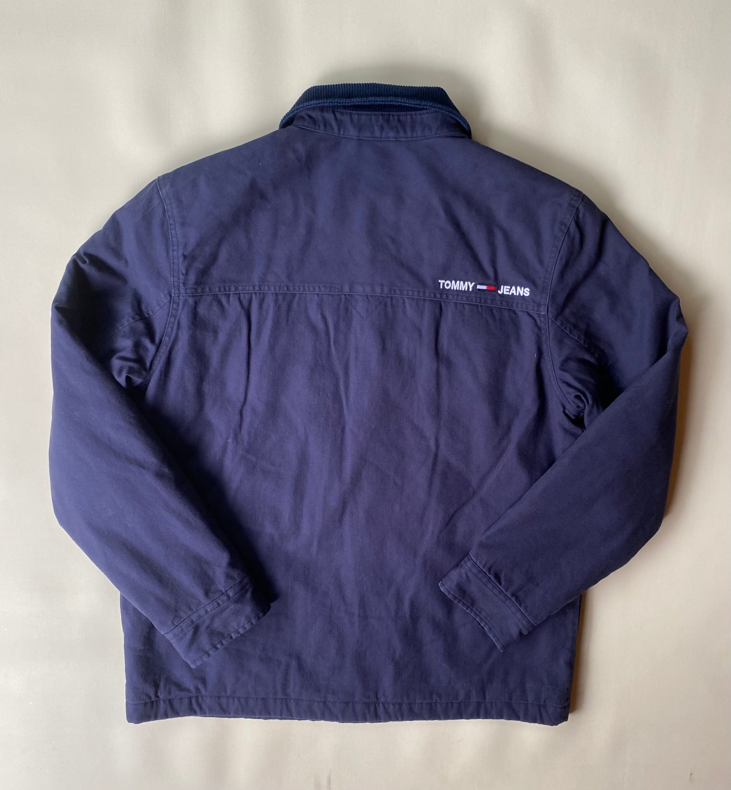 Veste jean épaisse Tommy Hilfiger, bleu marine, L