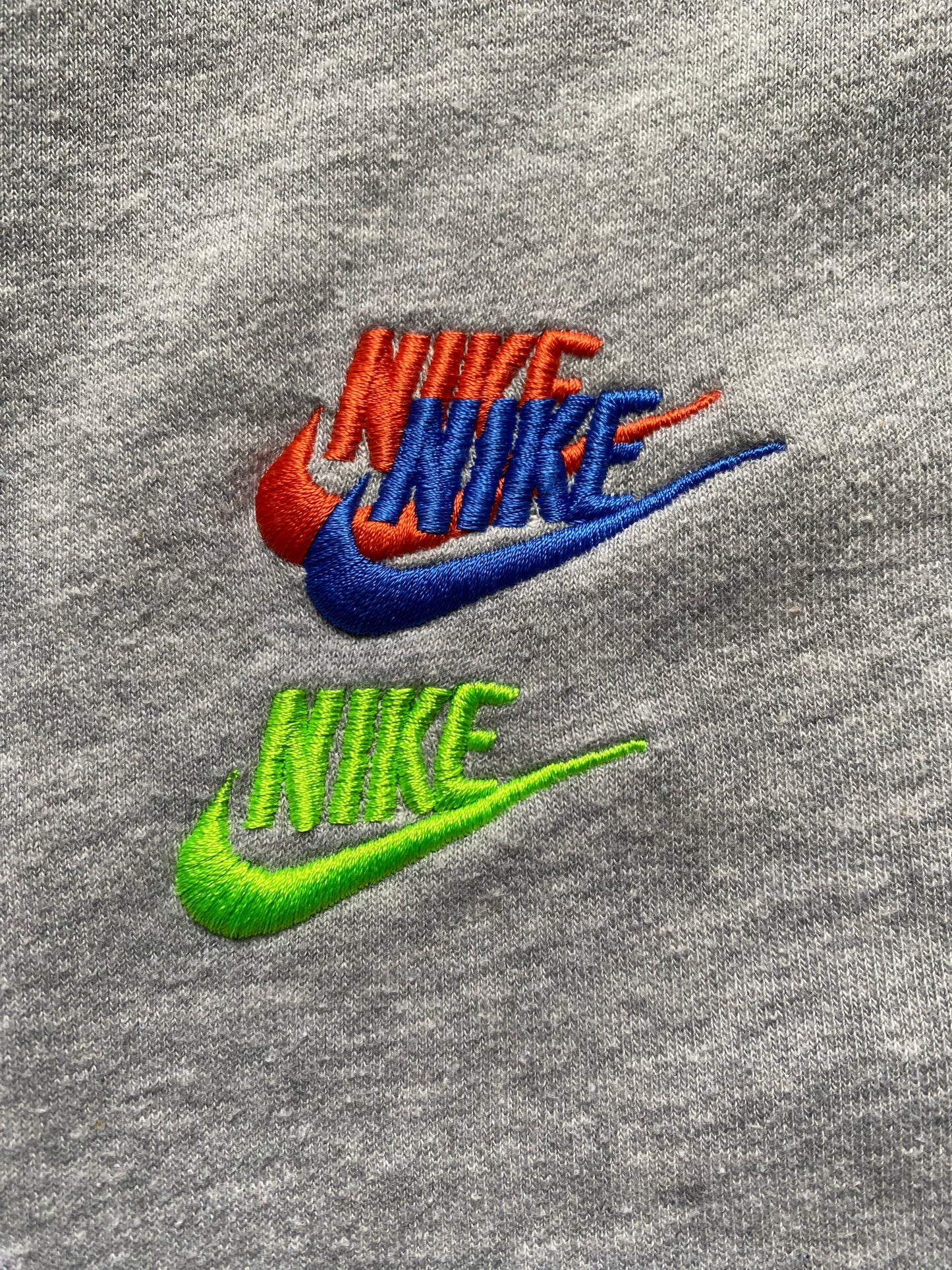 Pull Nike full logo, gris, M/L