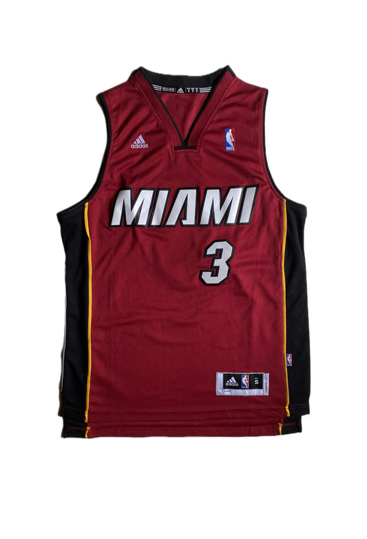 Maillot NBA Miami Heats adidas, Dwyane Wade, bordeaux, M