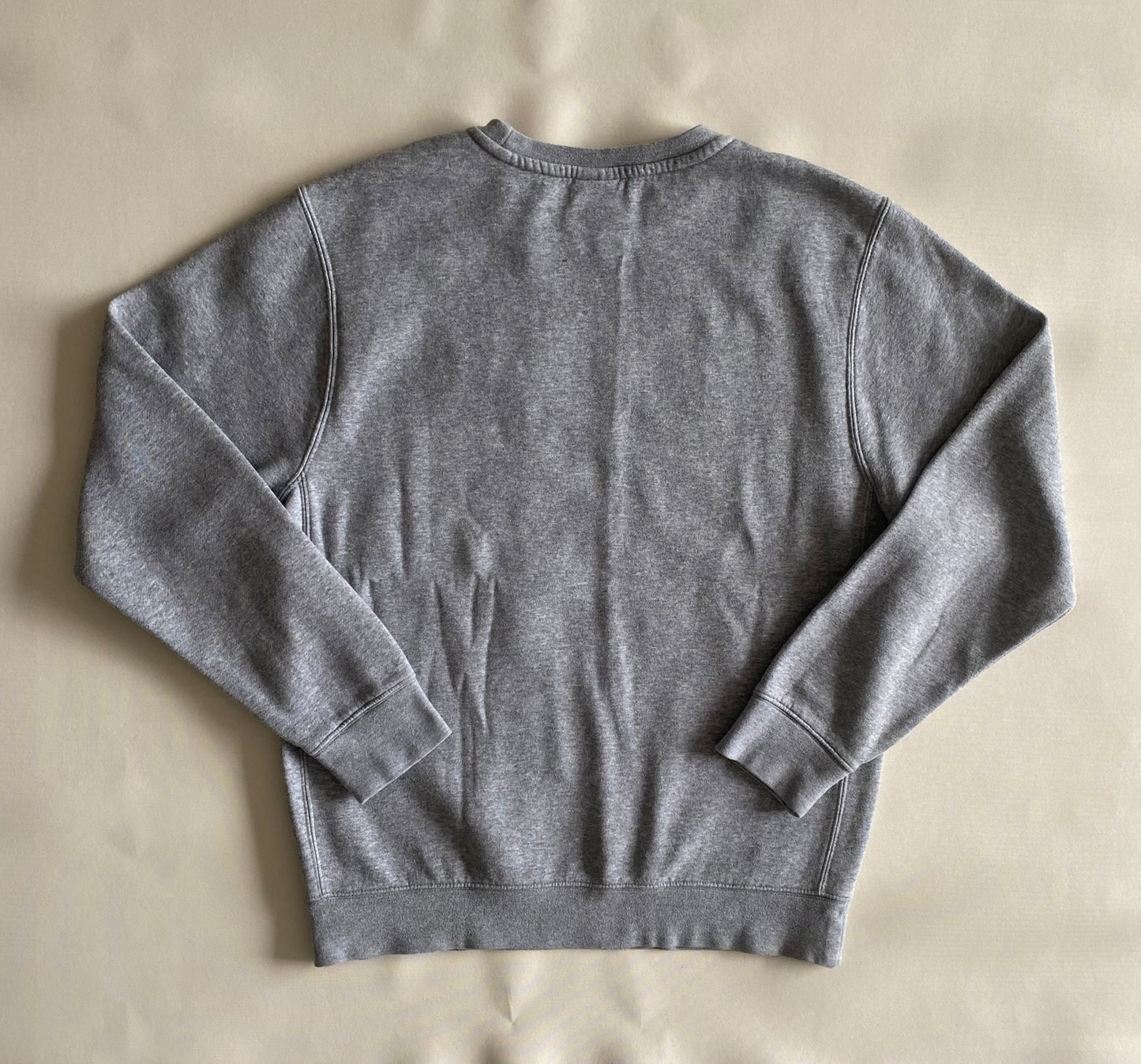 Pull Nike brodé, gris, M