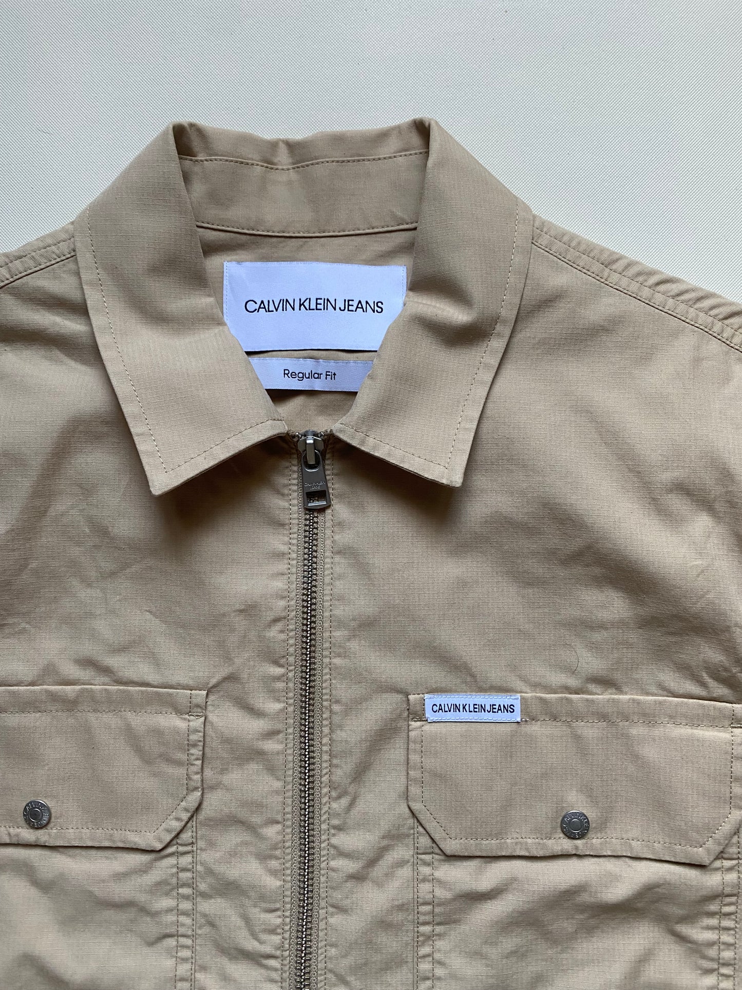 Veste Calvin Klein, beige, M