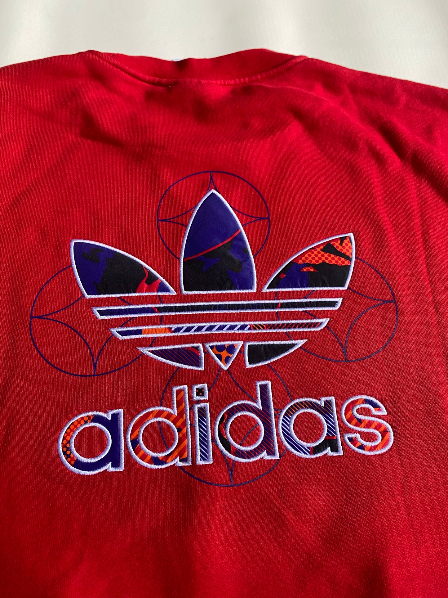 Pull Adidas, Rouge, L