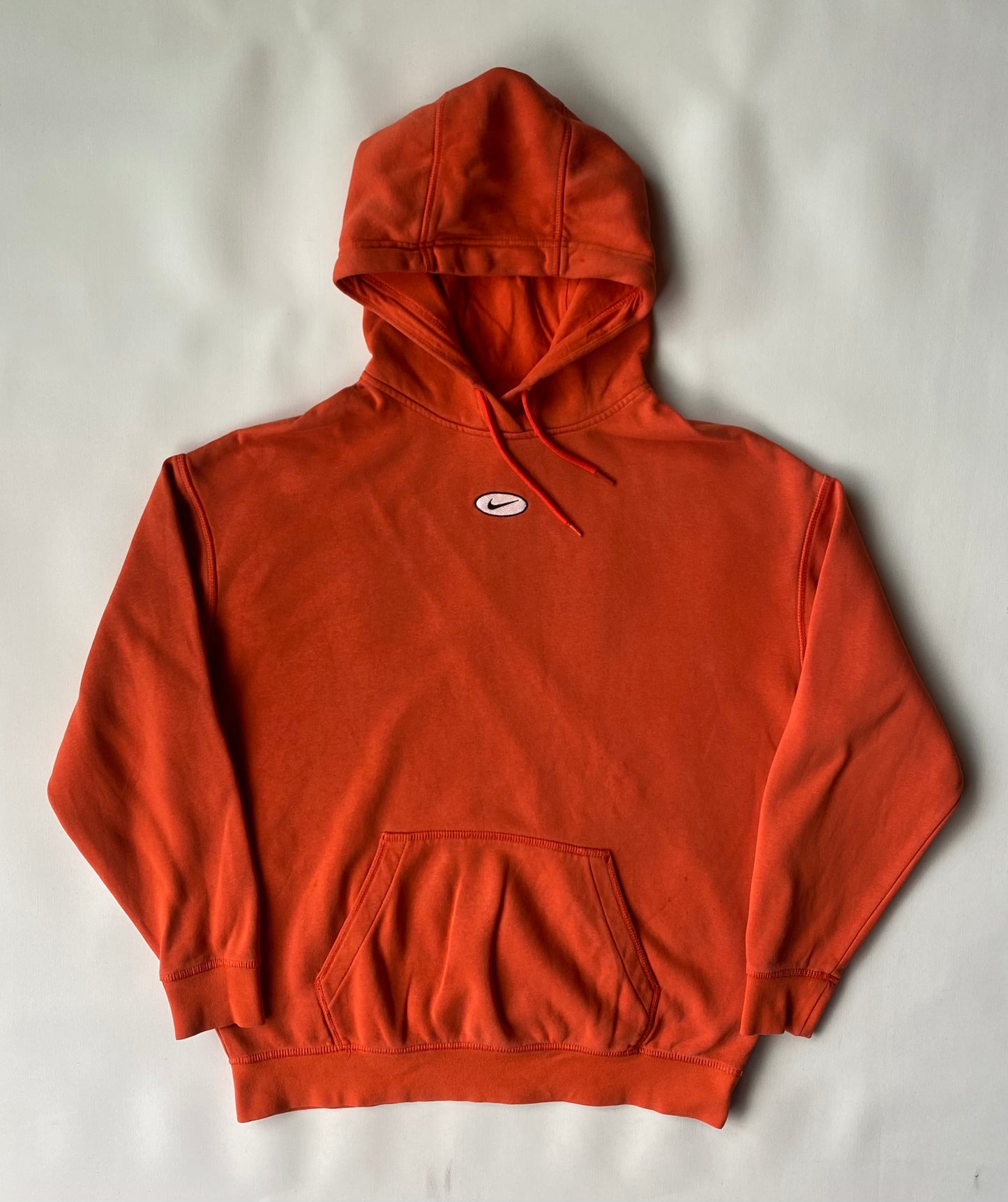 Hoodie Nike, orange, S bien oversize