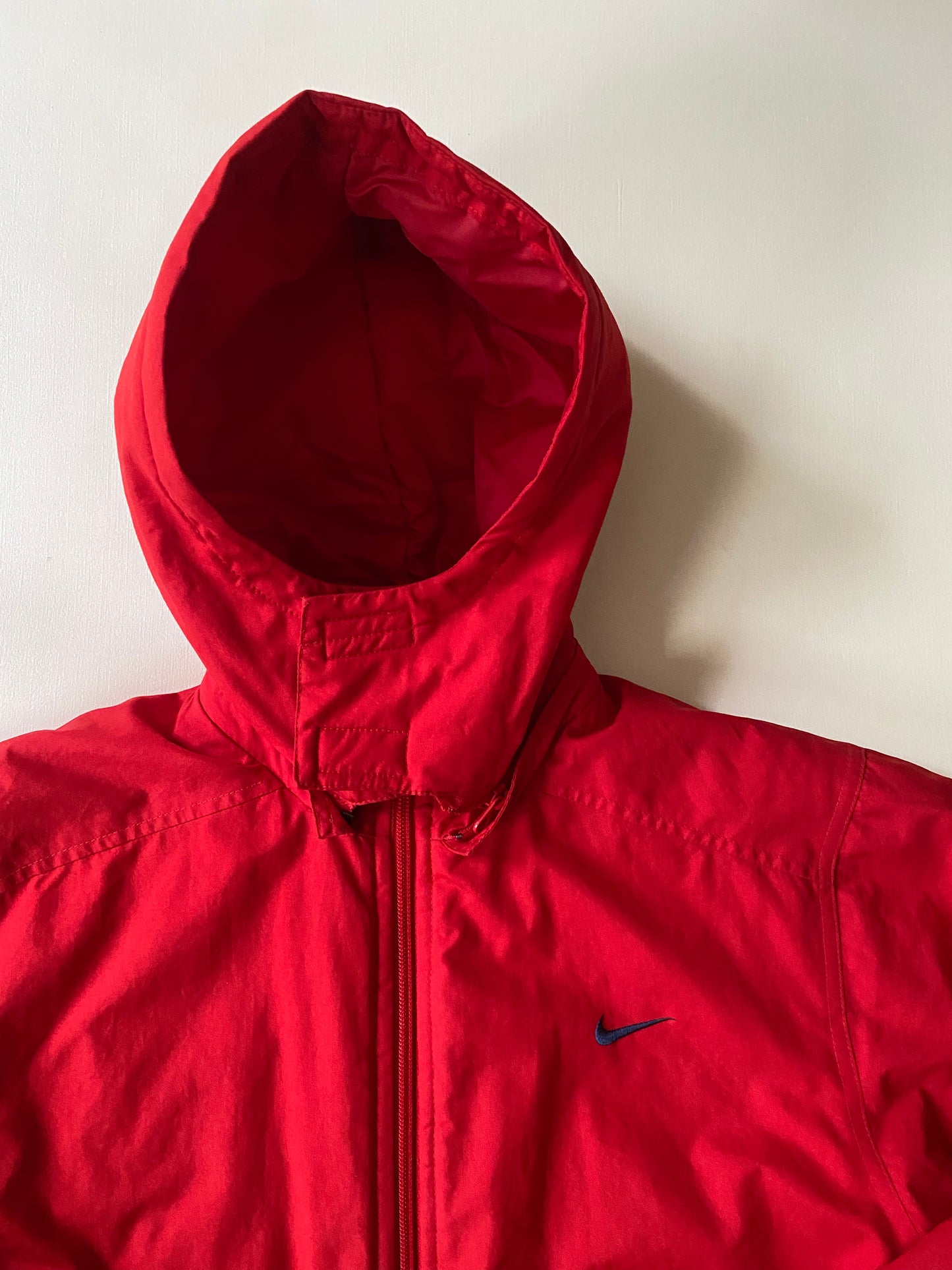 Manteau vintage Nike, rouge, S