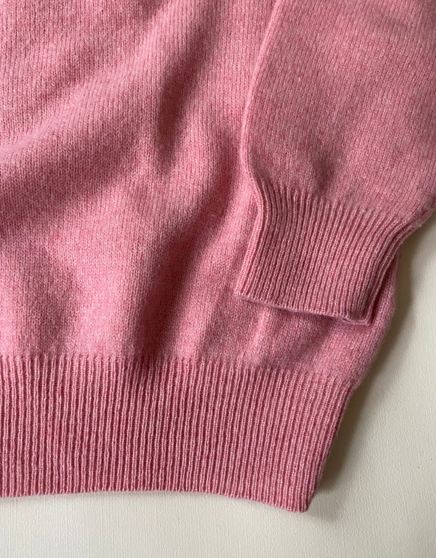 Pull laine vierge Kappa, Rose, L