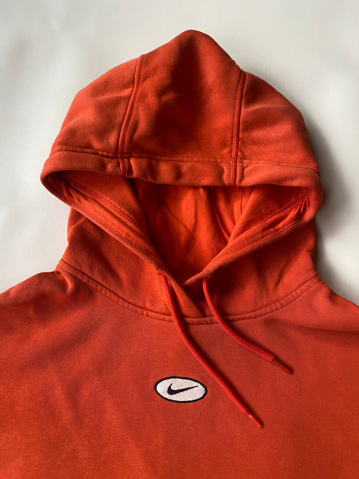 Hoodie Nike, orange, S bien oversize