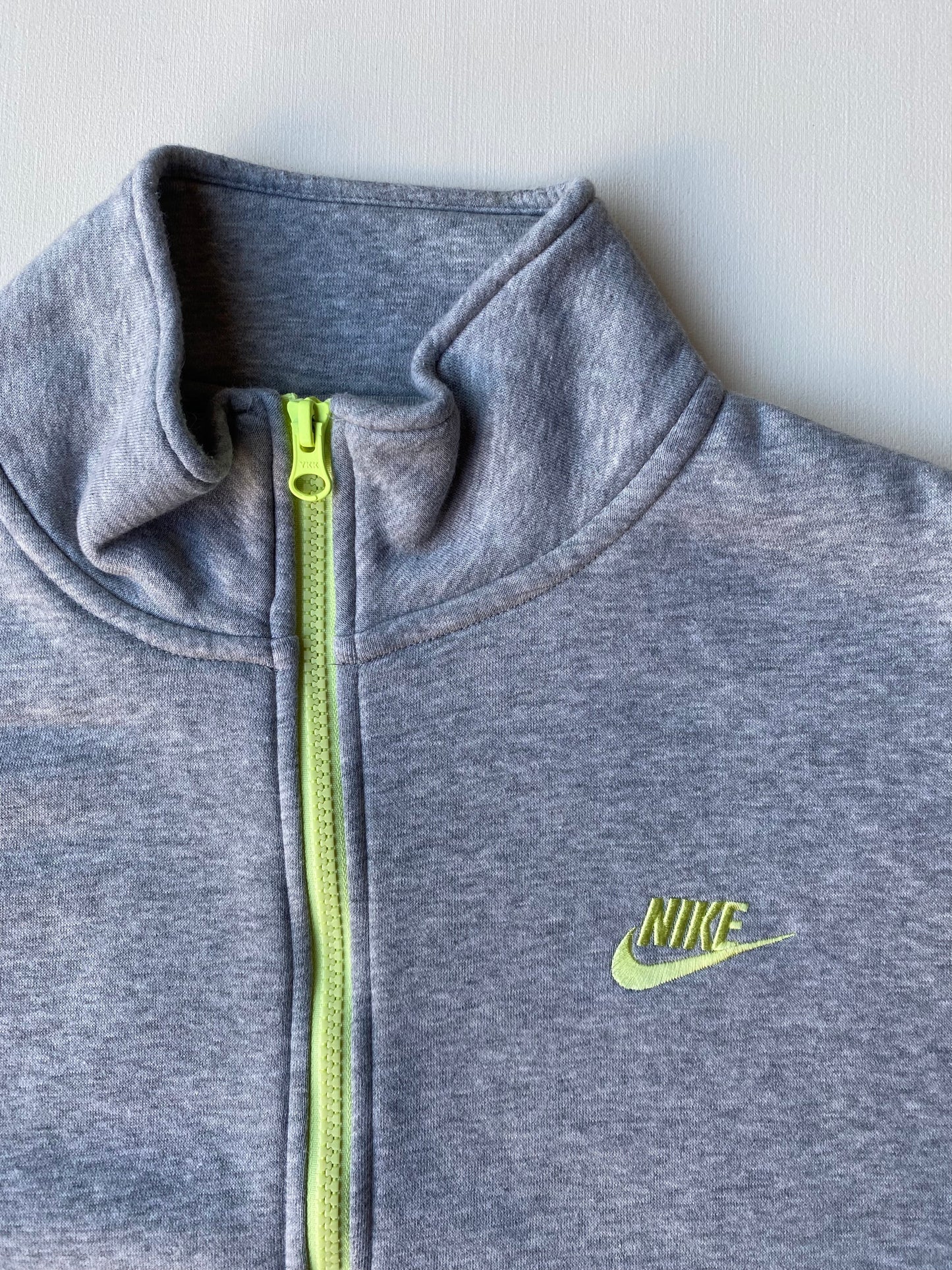 Pull camionneur Nike brodé, gris, S