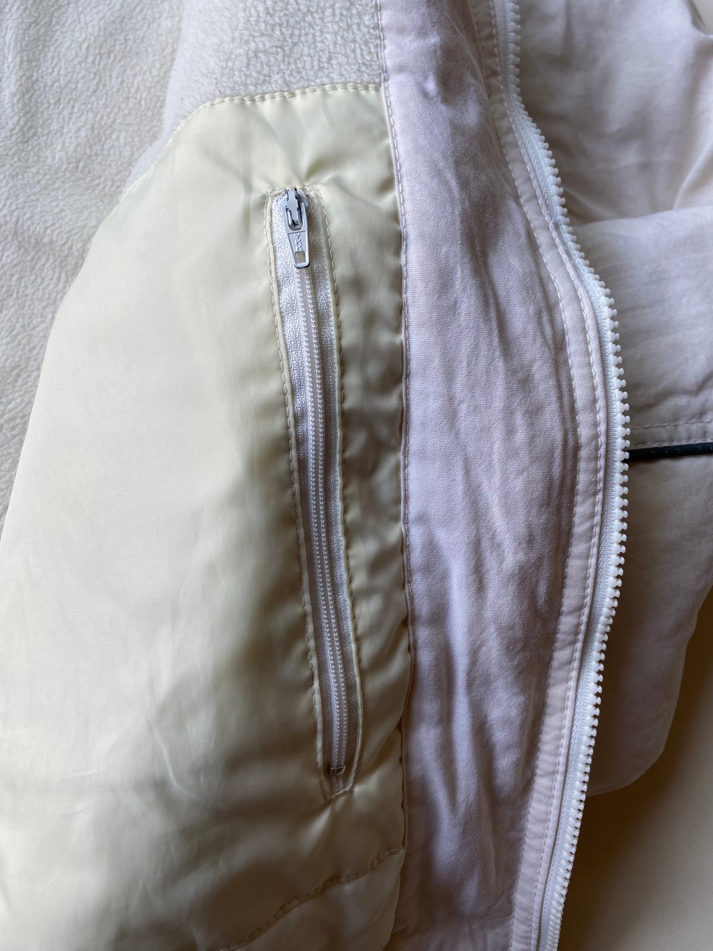 Manteau polaire Oxbow, blanc cassé, L