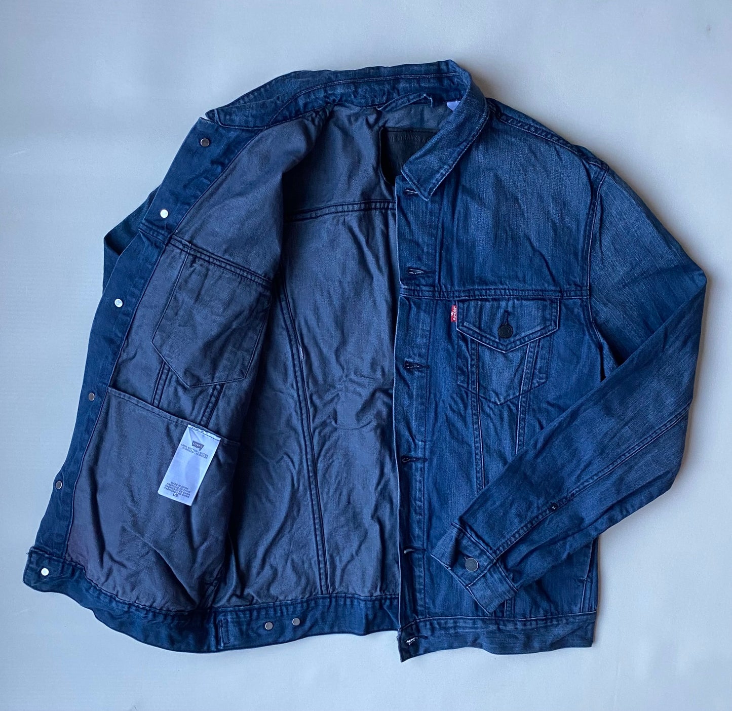 ✅ Veste jean Levi's, bleu, L femme