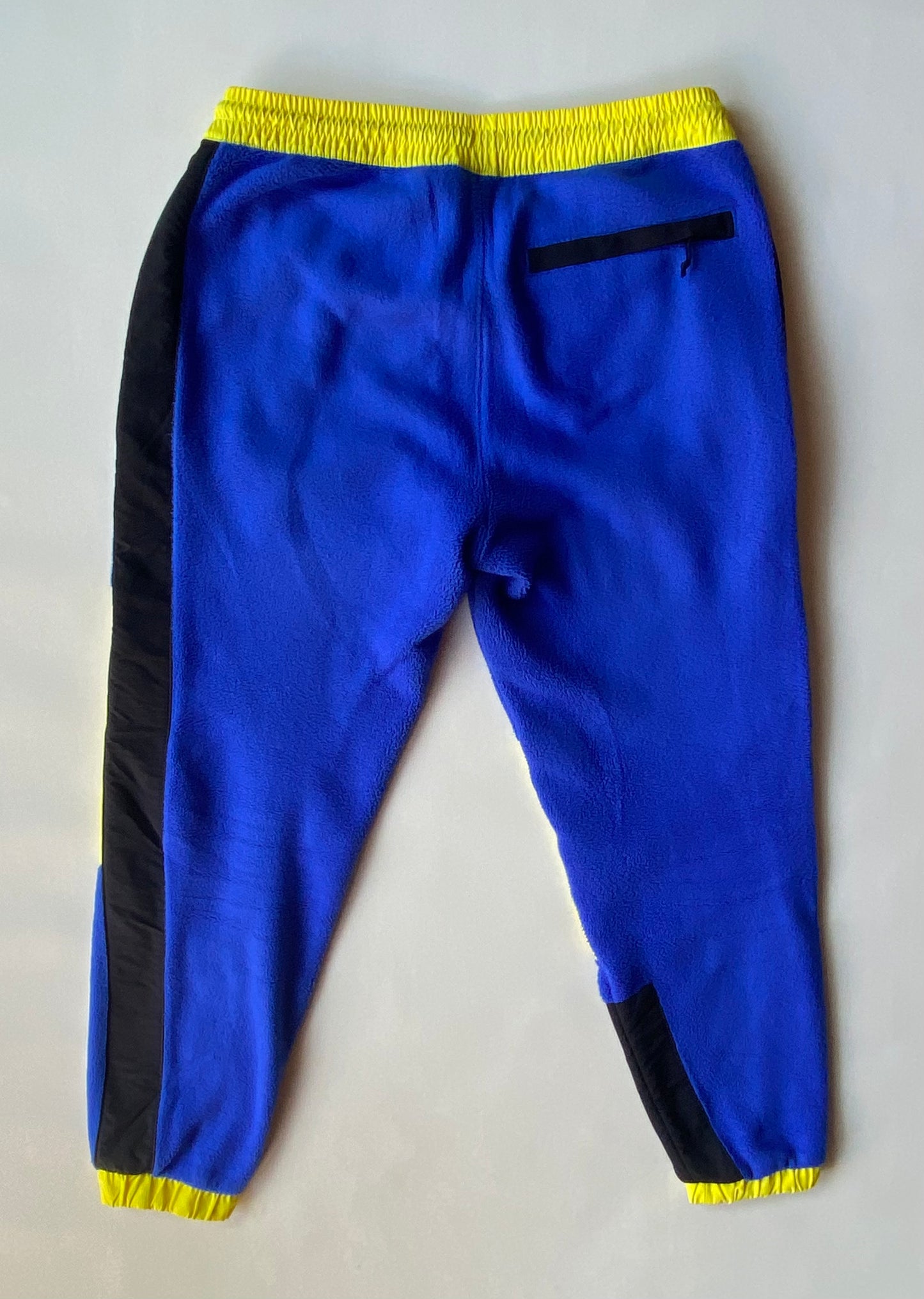 Pantalon jogging The North Face extreme, bleu / jaune / noir, M (42-44)