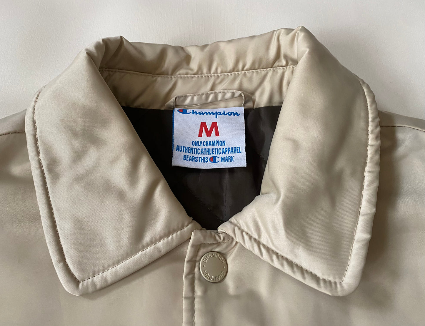 Veste Champion, beige, M légèrement oversize