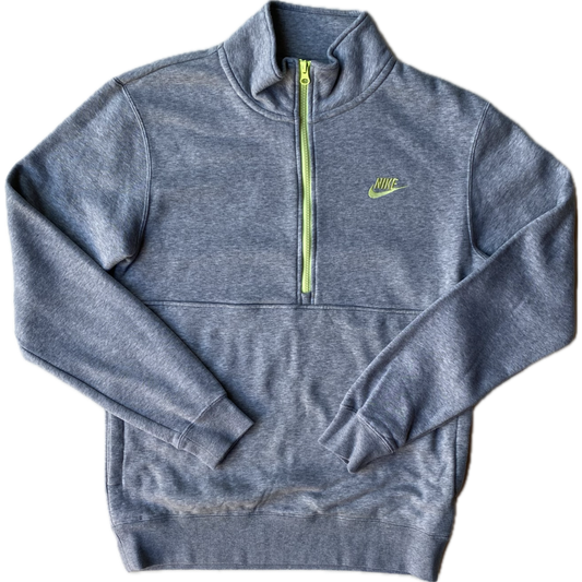 ✅ Pull camionneur Nike brodé, gris, S