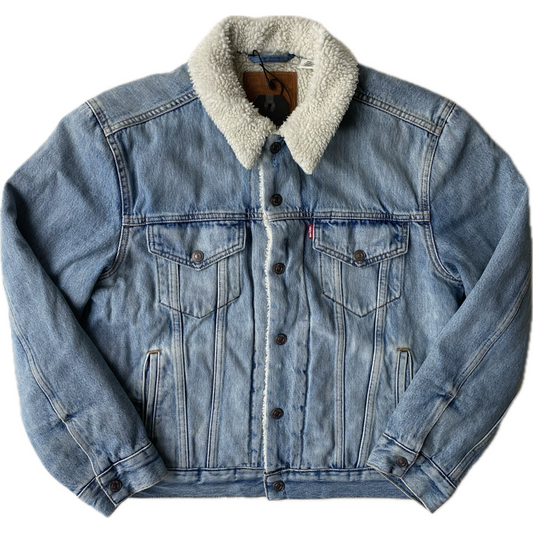 Veste jean polaire Levi's, bleu clair, S