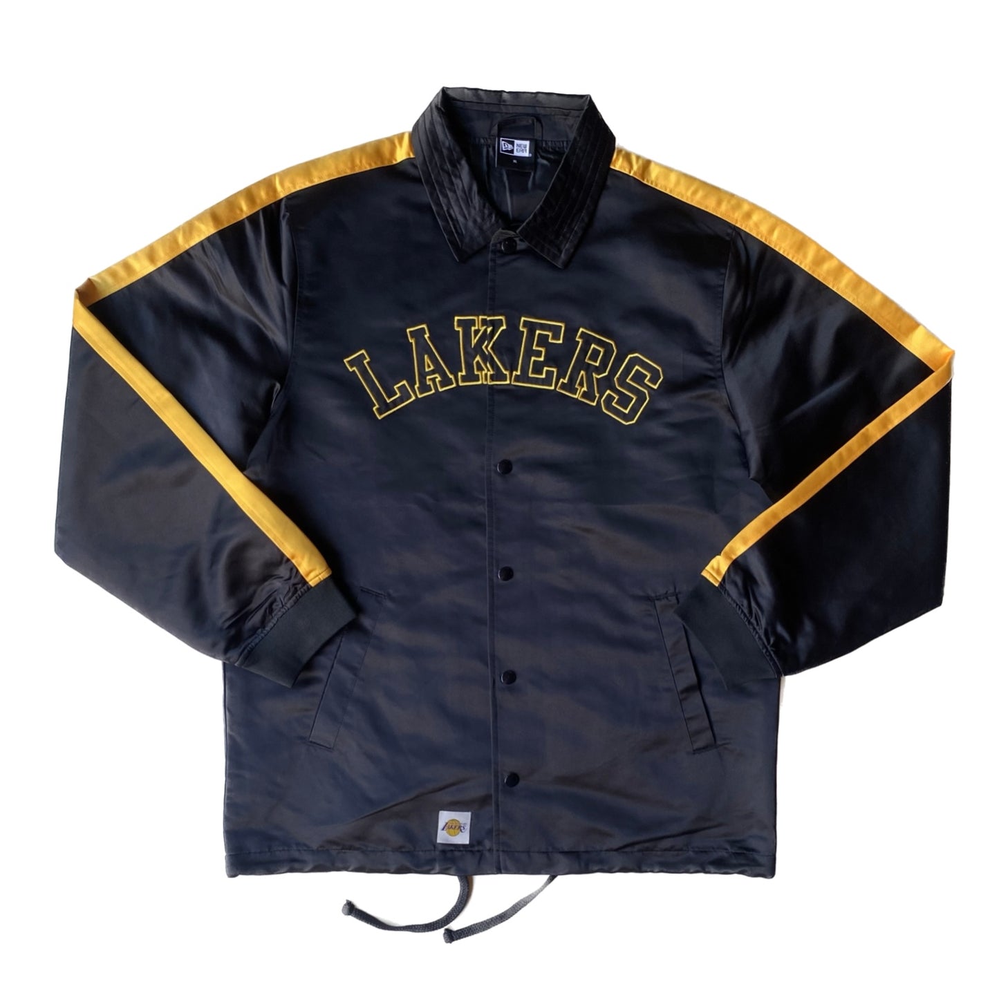 Veste New Era, NBA Lakers, noire et jaune, XL