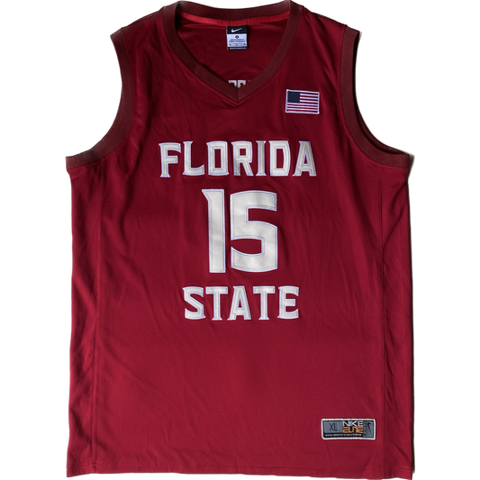 Maillot de basket, Florida State, Olejniczak, 15, rouge