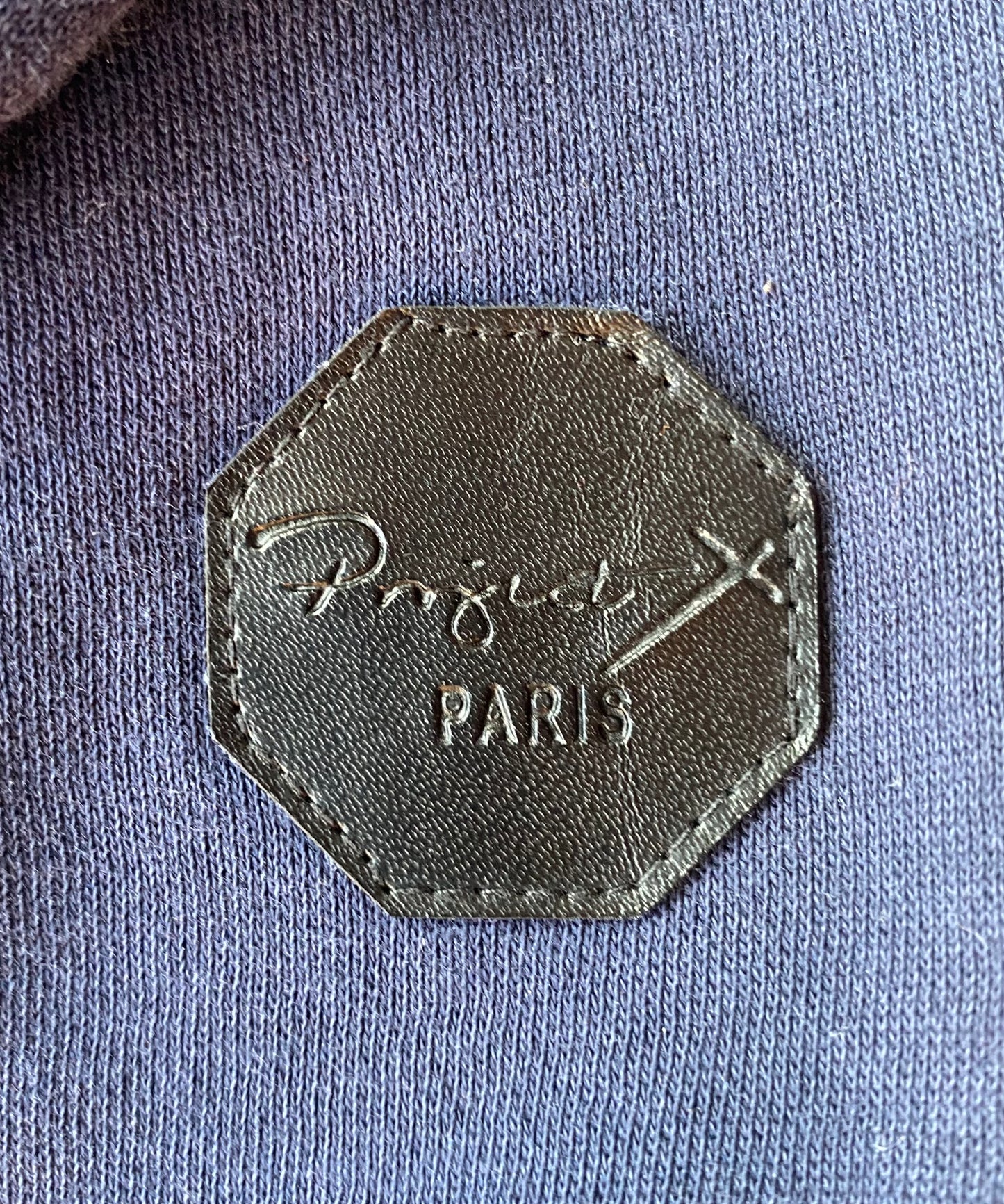 Pull Projet x Paris, bleu marine, L (légèrement cintré)