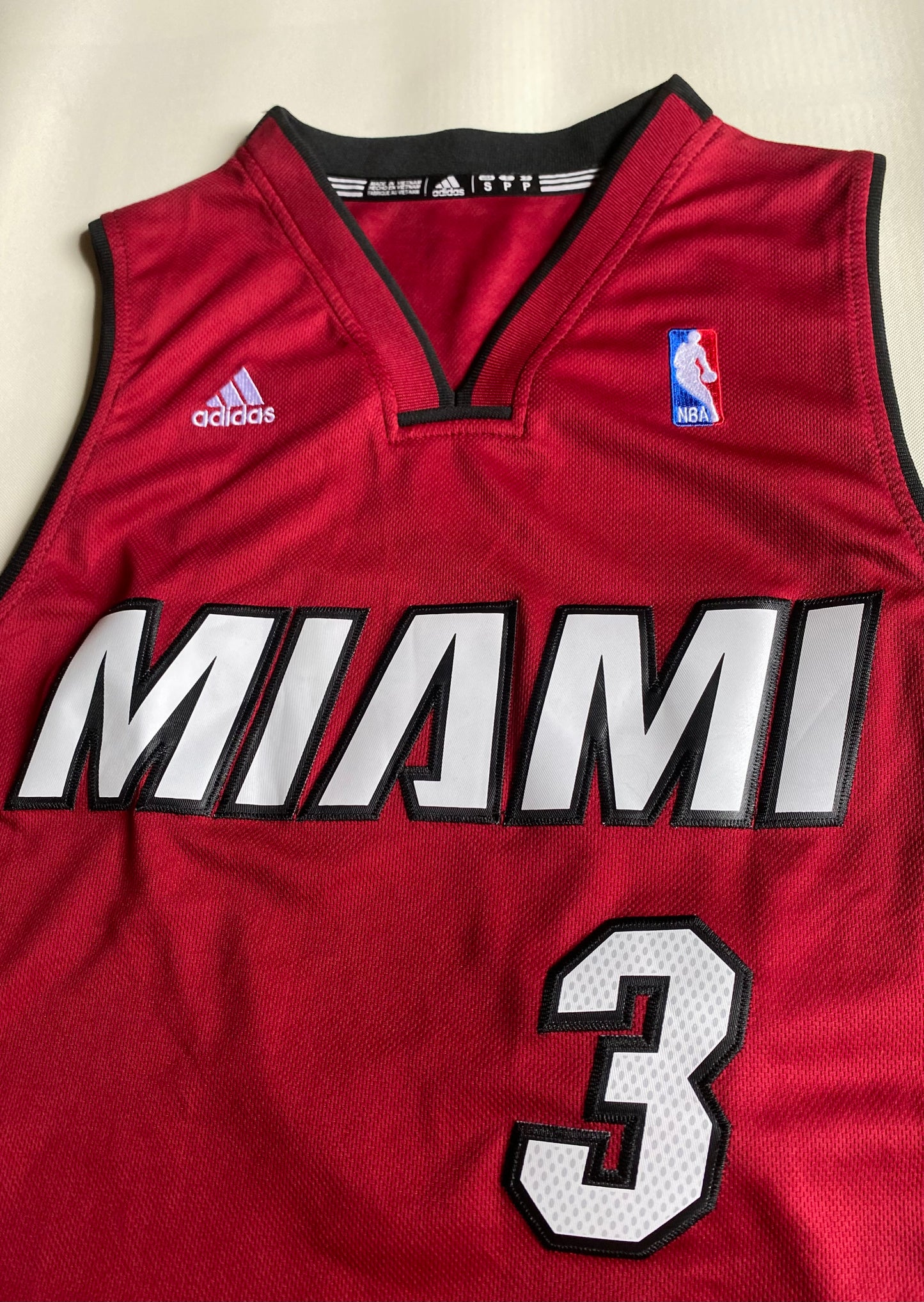 Maillot NBA Miami Heats adidas, Dwyane Wade, bordeaux, M