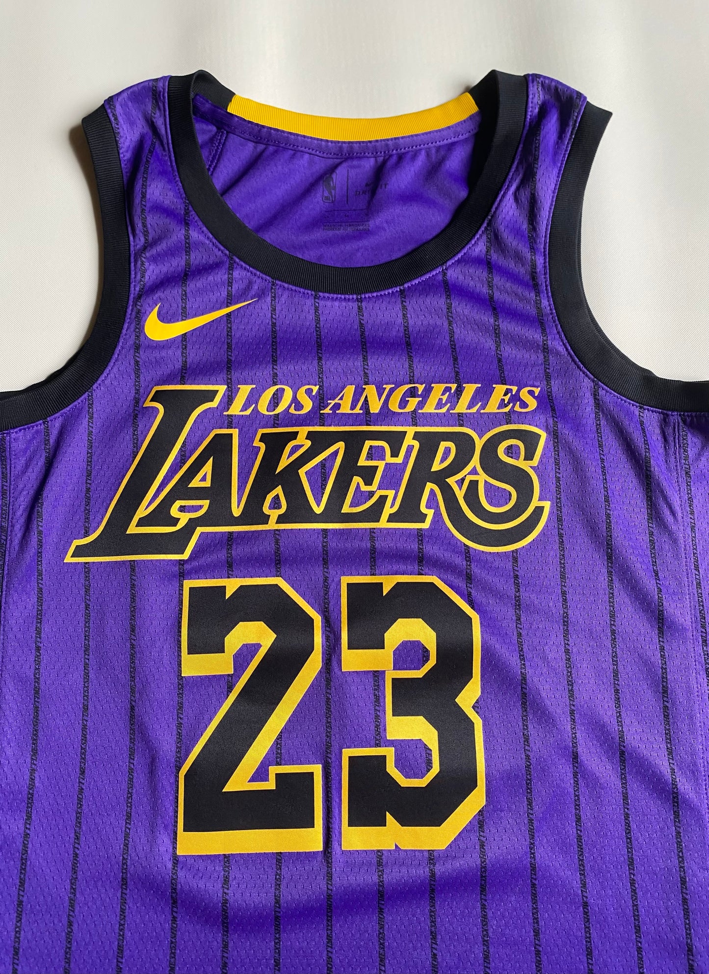 Maillot NBA Lakers Nike, Lebron James, violet, M