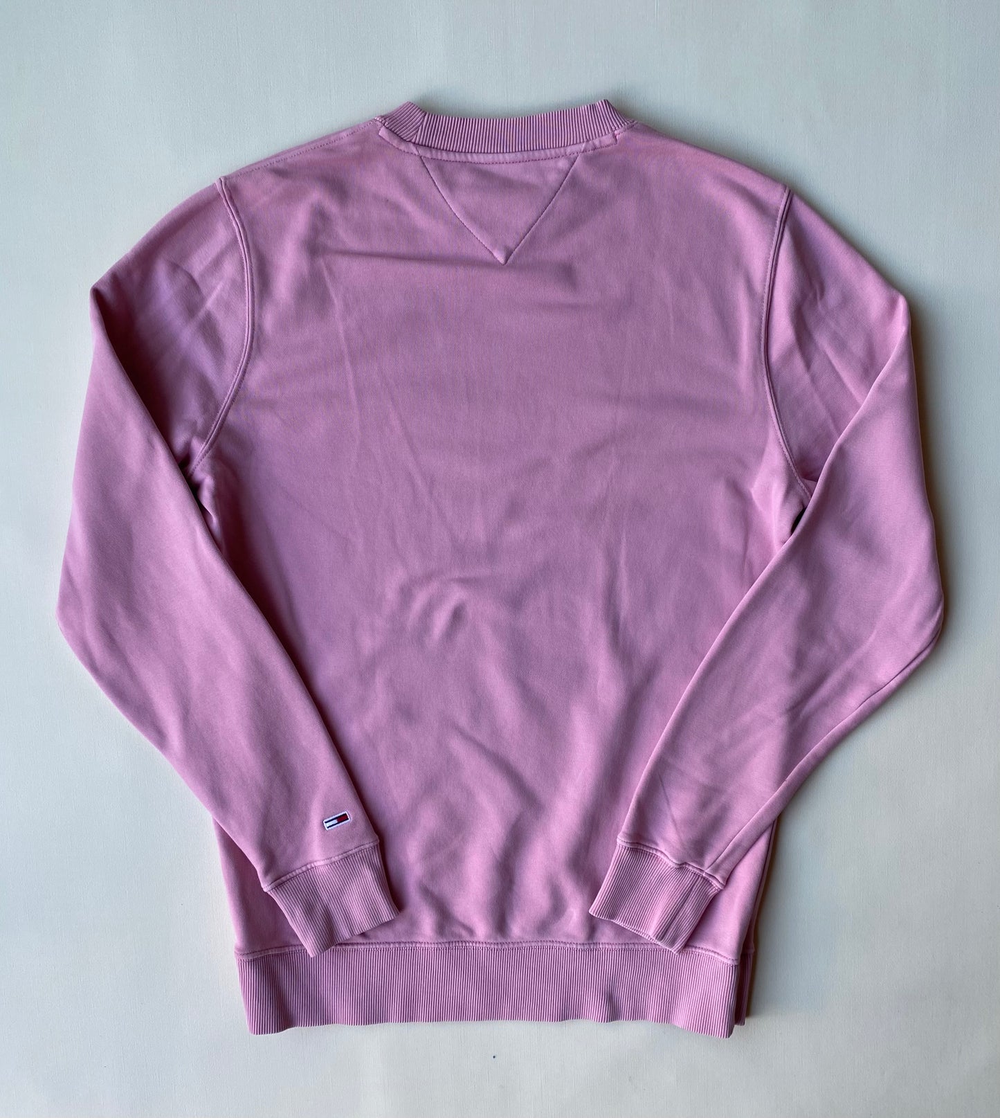 Pull Tommy Hilfiger, rose, M (assez long)