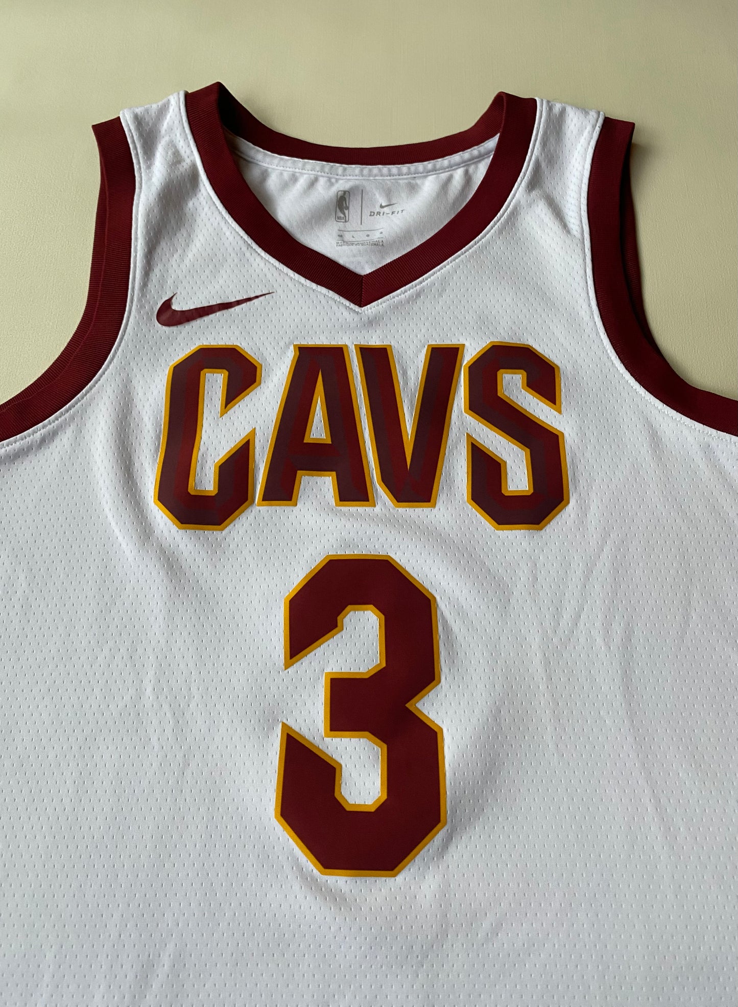 Maillot Basket NBA, Cleveland Cavaliers, Isaiah Thomas, blanc, L (légèrement cintré)