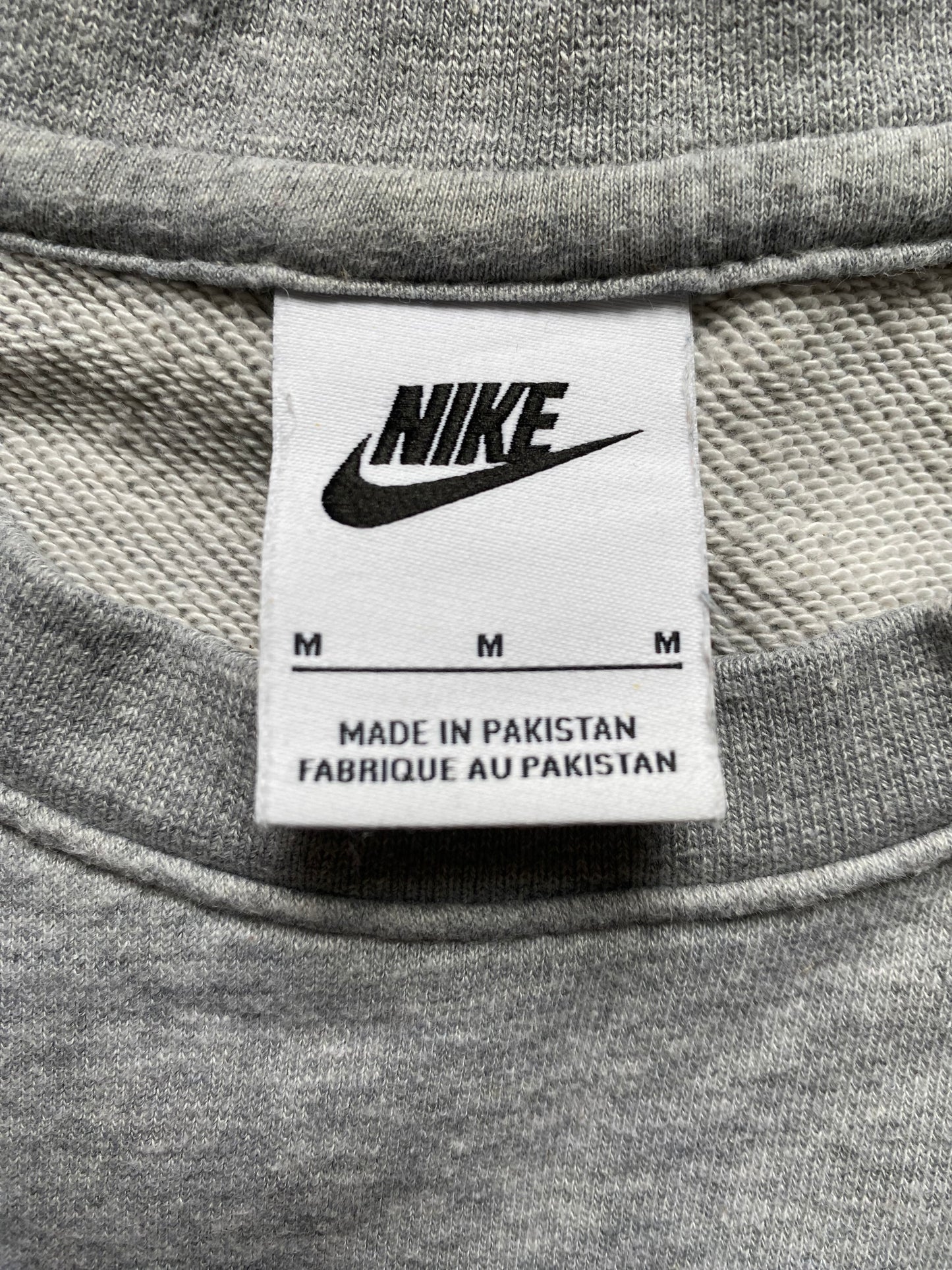 Pull Nike full logo, gris, M/L