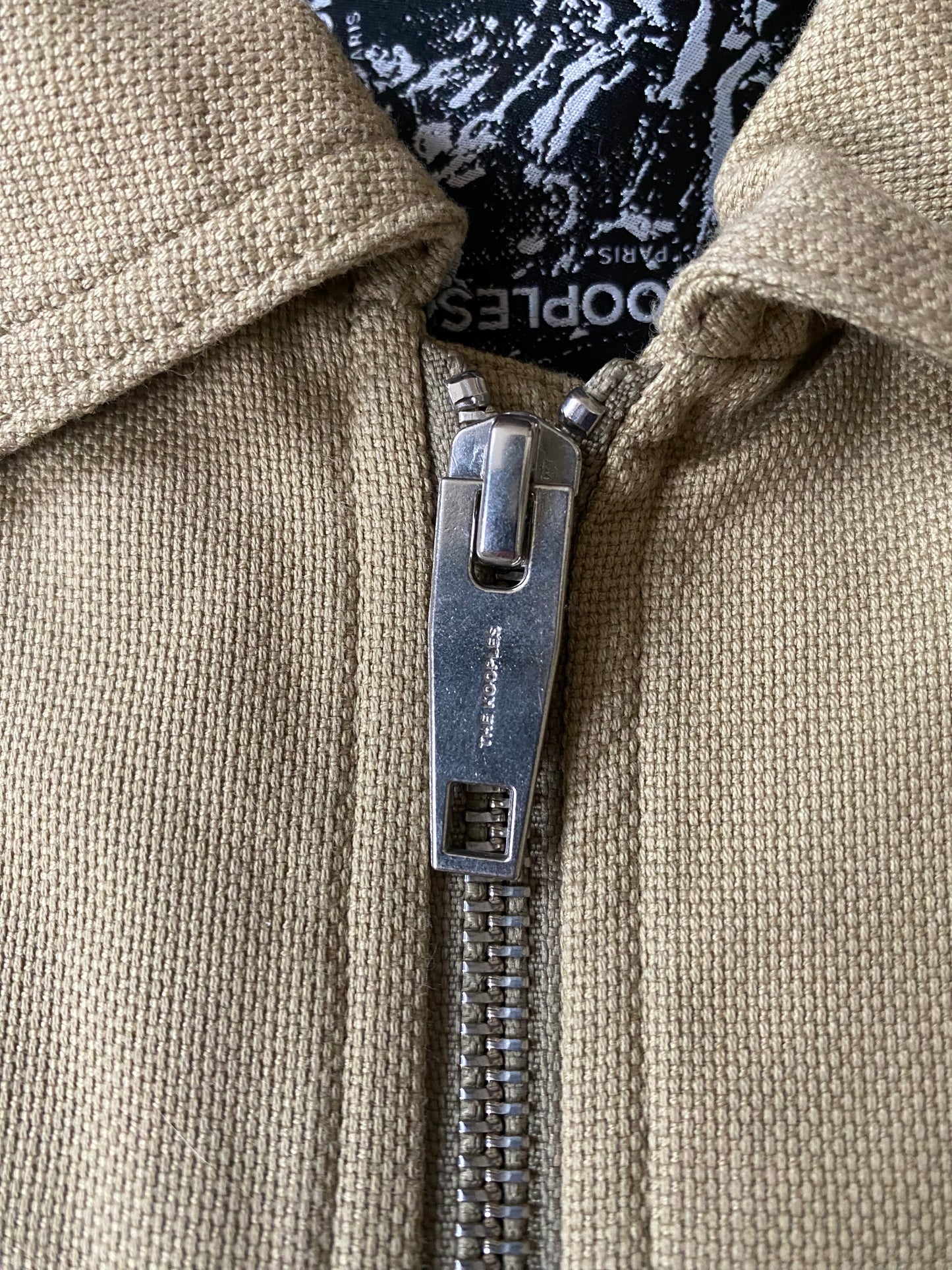 Blouson The Kooples, beige, S légèrement oversize