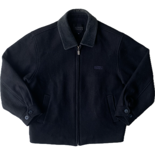 ✅ Veste Alfredo Versace, noir, M