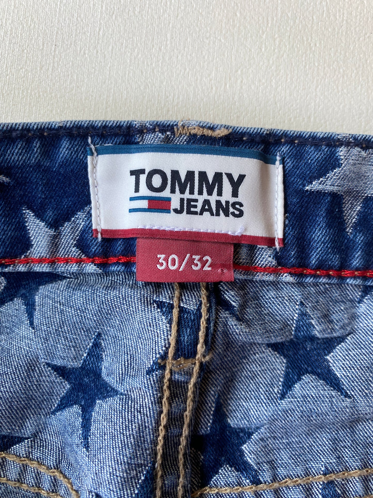 Jean Tommy Hilfiger, bleu / étoilé, 40-42