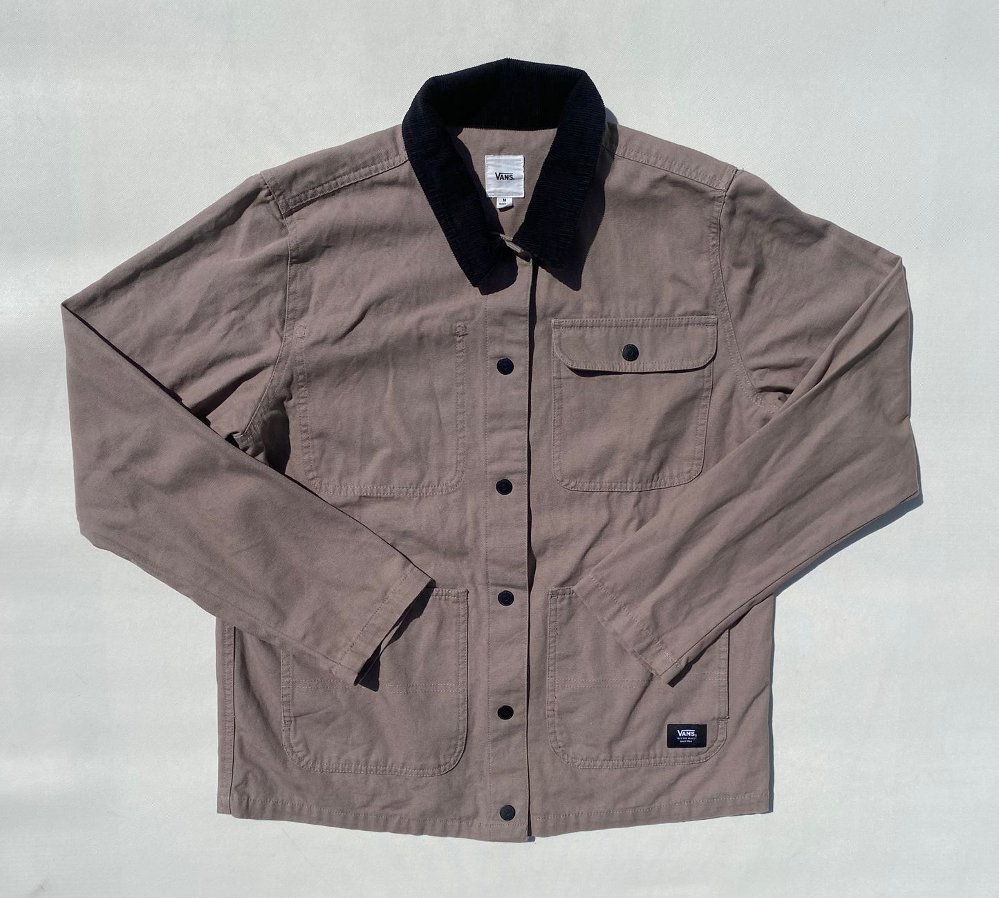✅ Veste jean Vans, marron, M