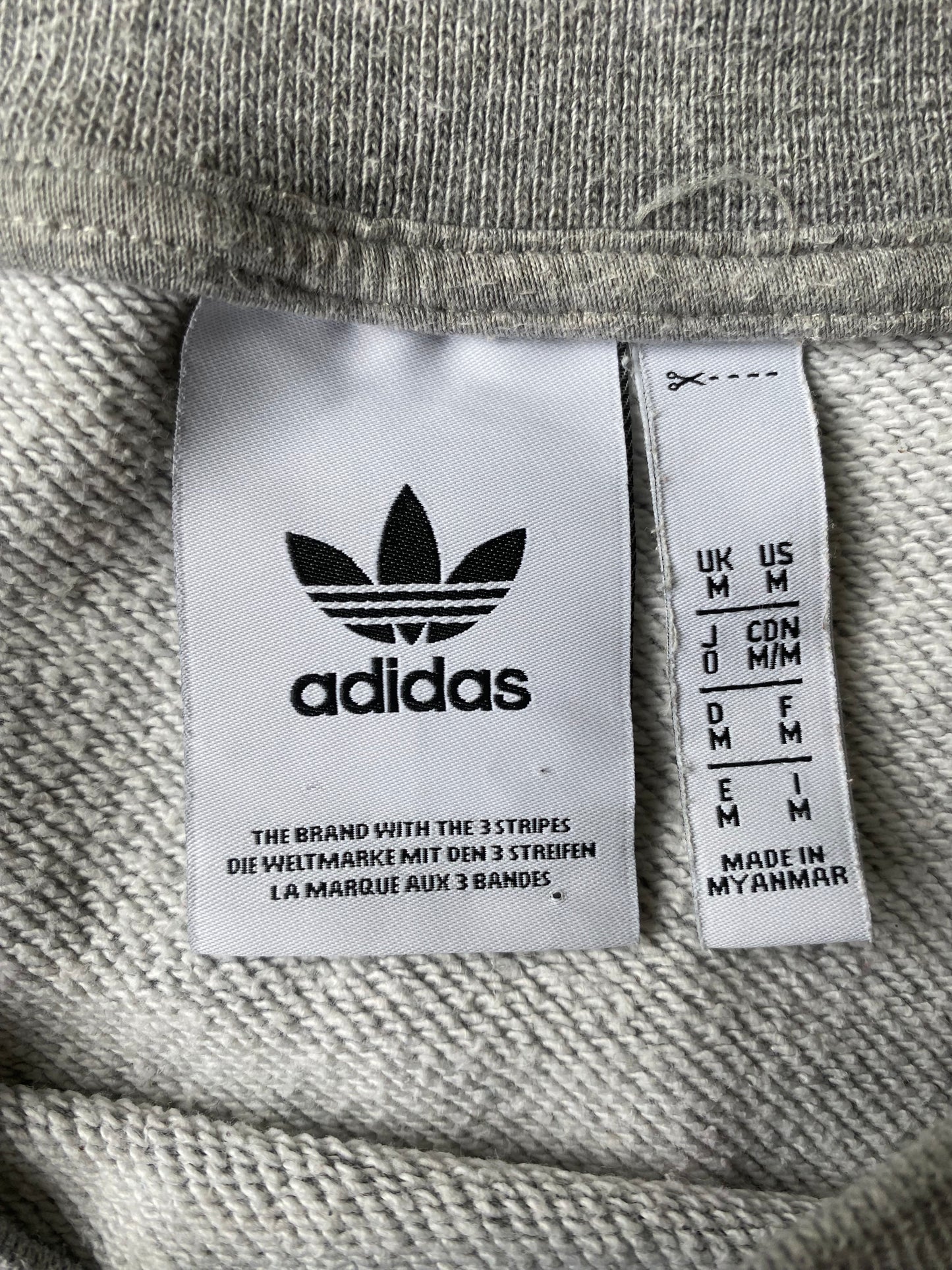 ✅ Pull Adidas, gris, M