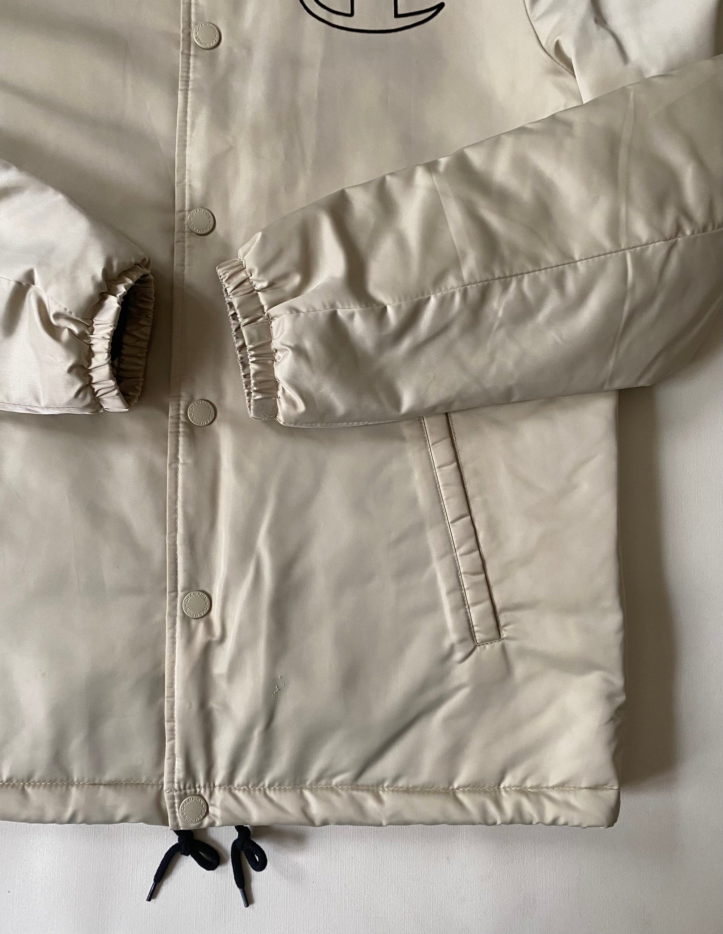 Veste Champion, beige, M légèrement oversize