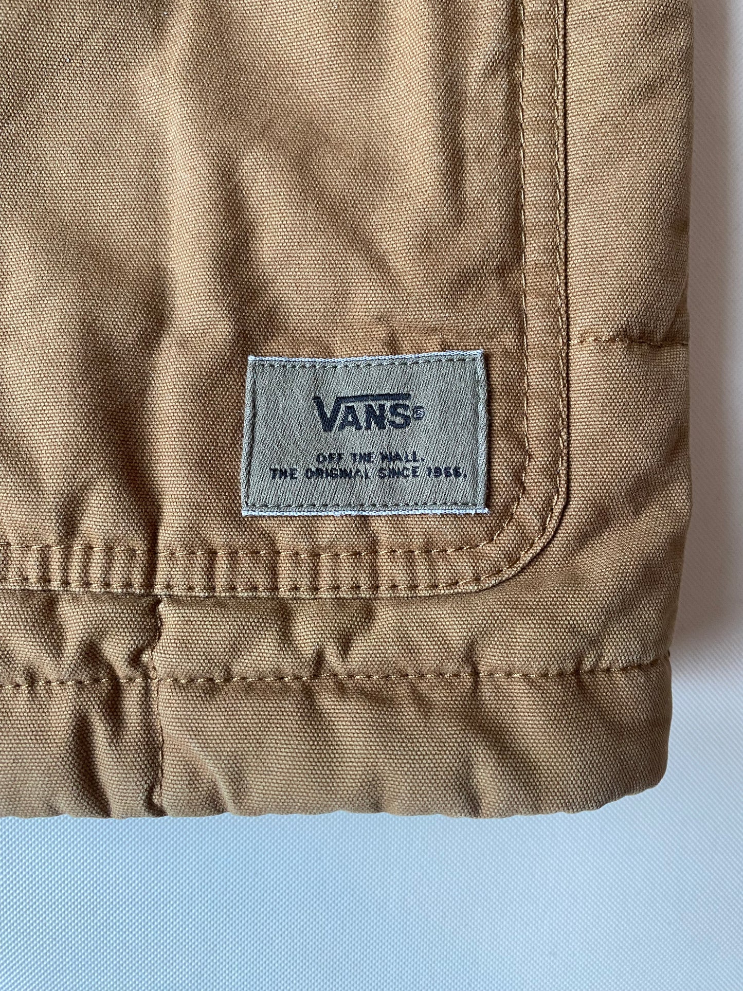 ✅ Veste chemise Vans, marron, M