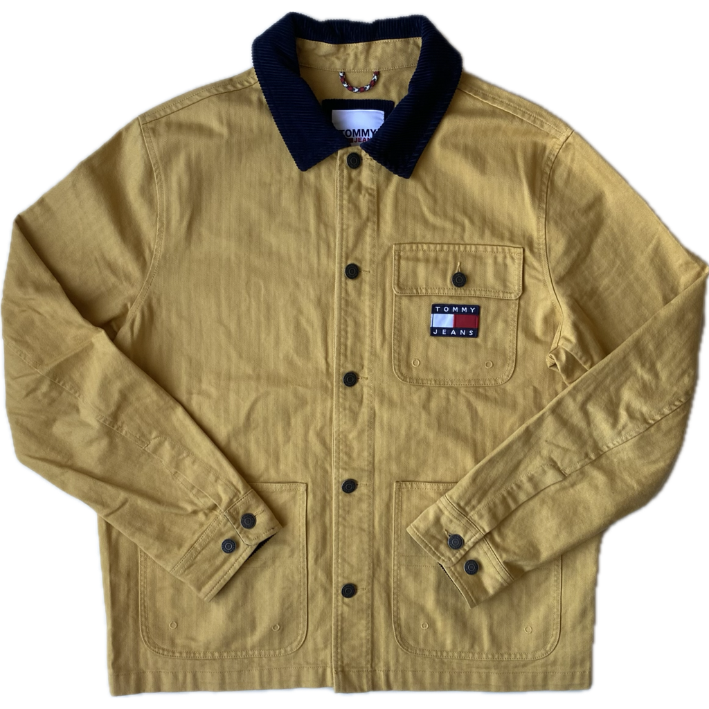 ✅ Veste jean Tommy Hilfiger, jaune, L