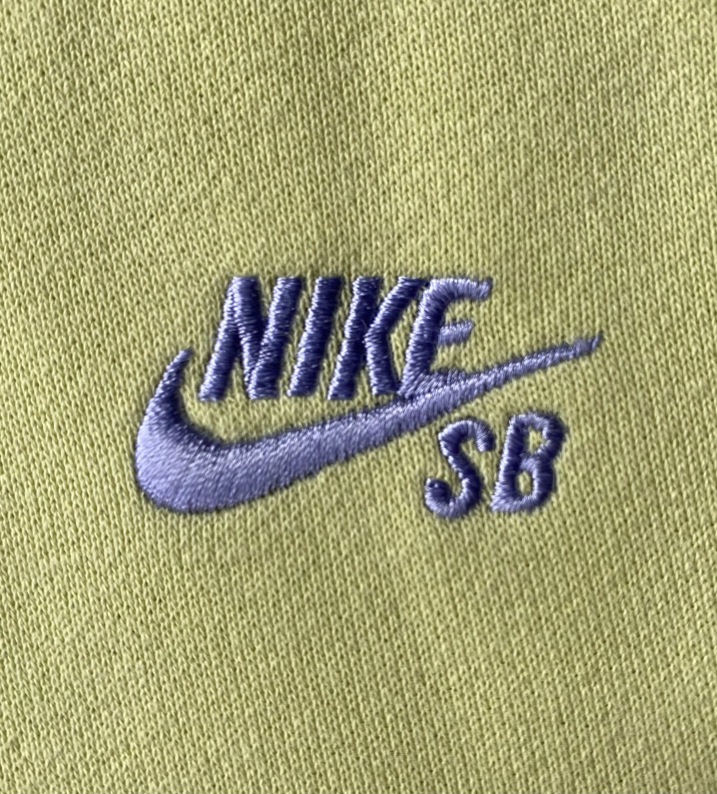 Hoodie Nike SB, vert pâle, S oversize