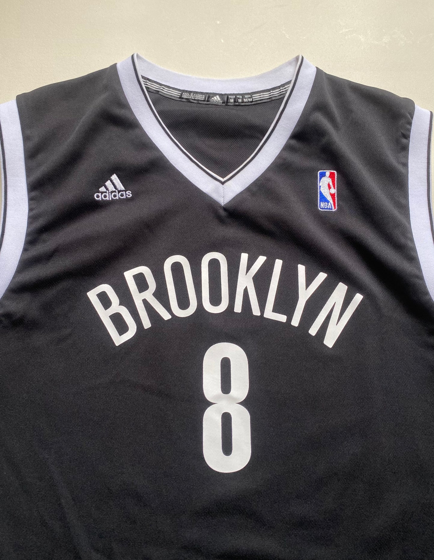 Maillot Brooklyn Nets, Deron Williams, numéro 8, noir, M