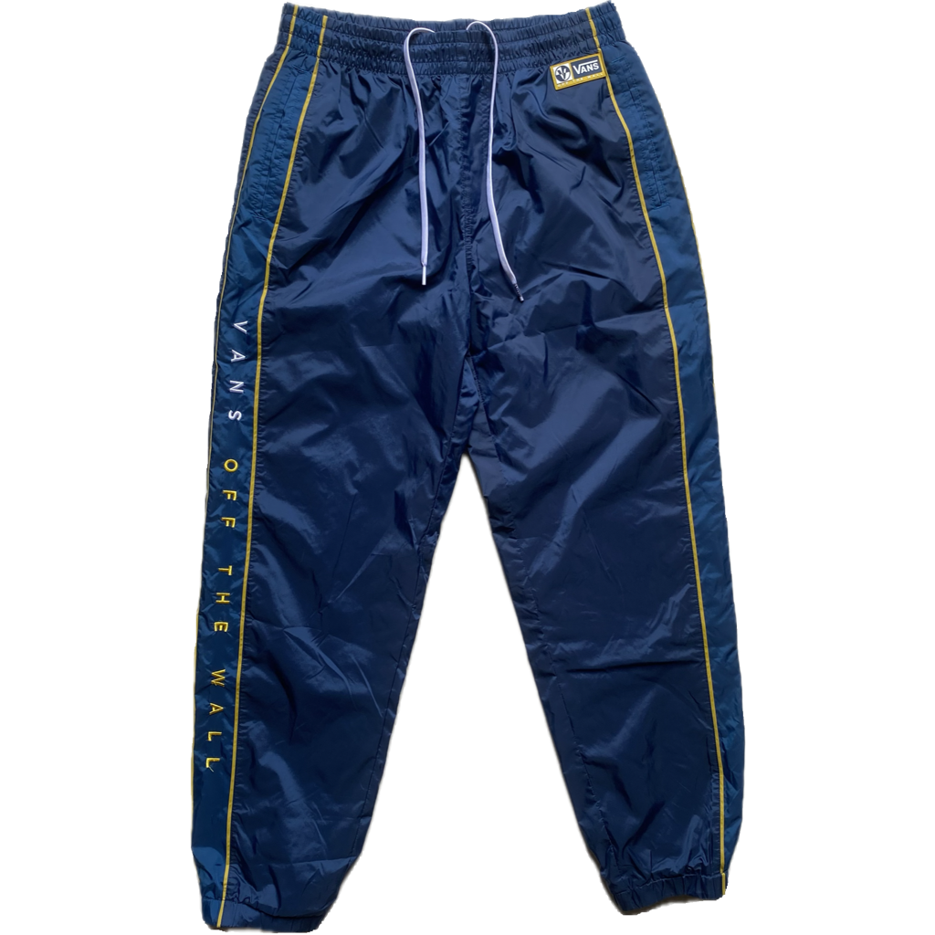 Pantalon jogging nylon Vans, bleu marine, M (38)