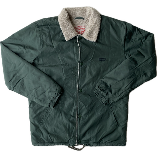 veste coupe-vent / pluie polaire Levi's, vert, L