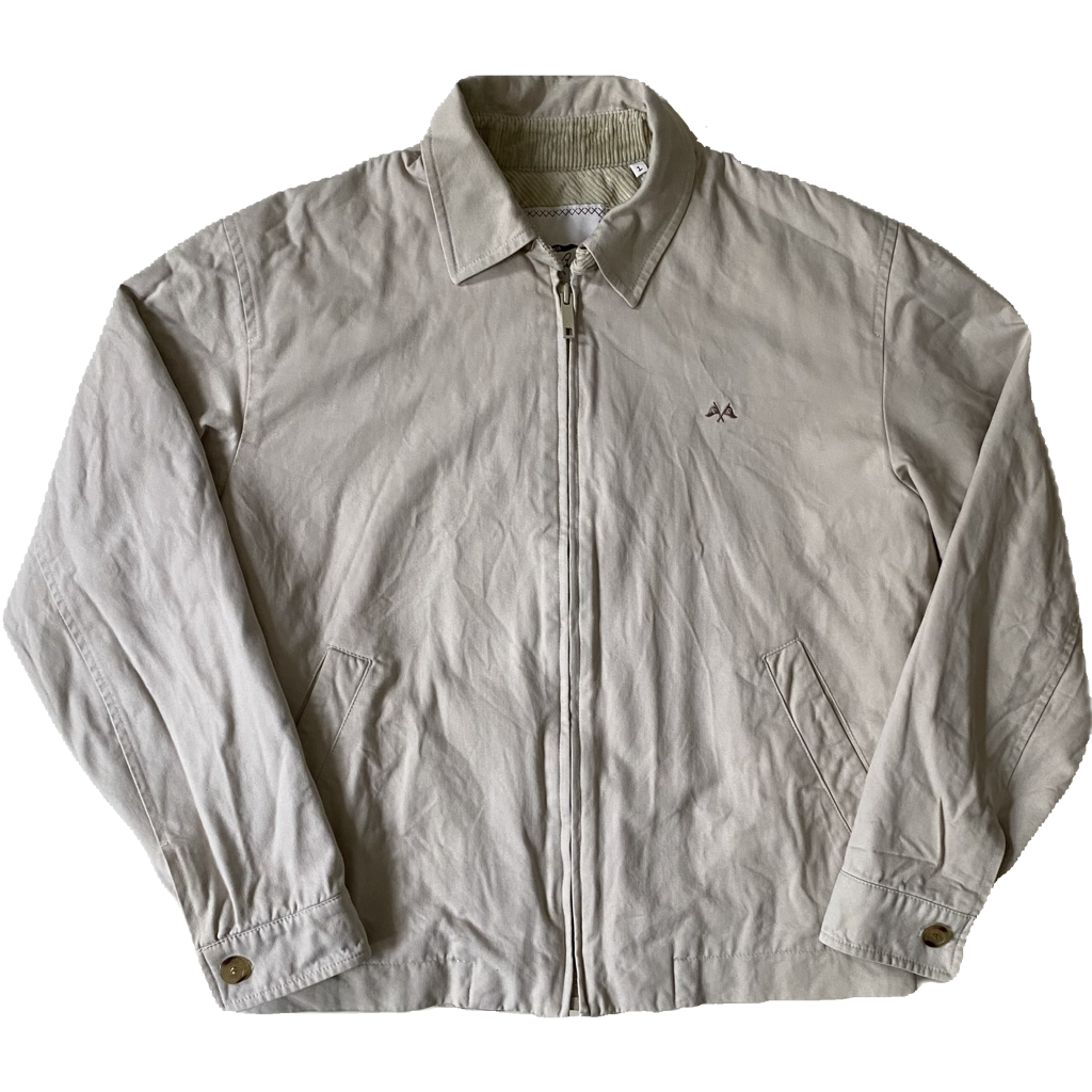 Blouson vintage Burberry, beige, L