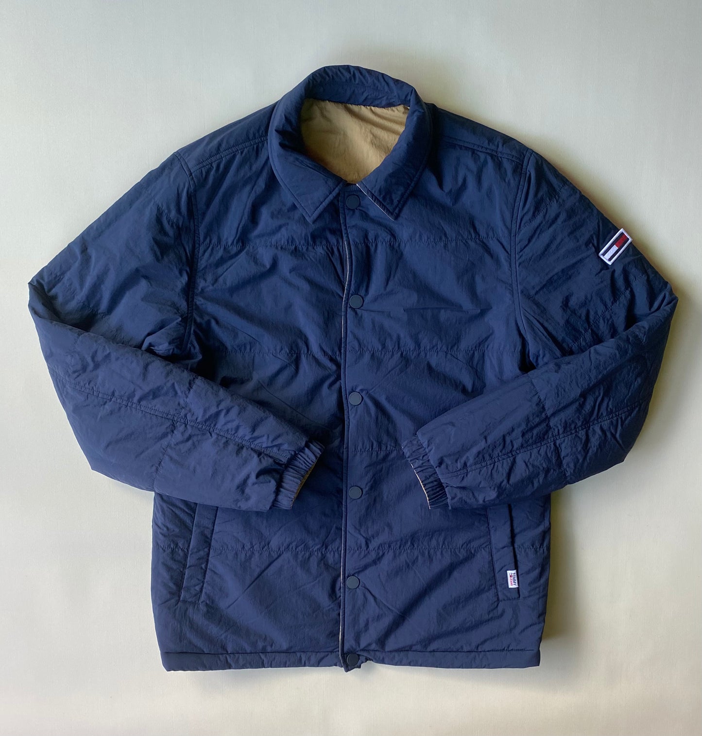 Veste réversible Tommy Hilfiger, Sable / kamo / marine, S / M